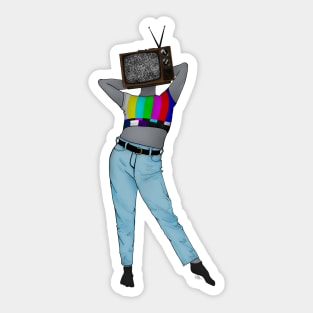 Media Gorl Sticker